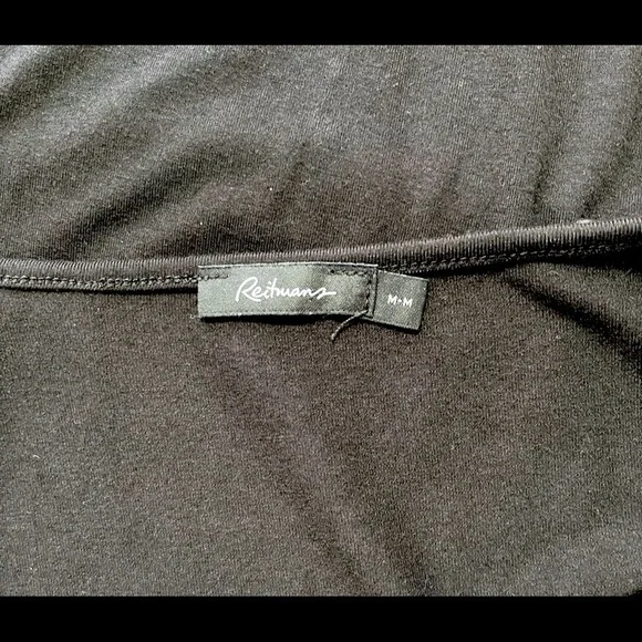 Dresses 3 for $50 
REITMAN’S black cold shoulder stretch maxi dress Med - Picture 4 of 4